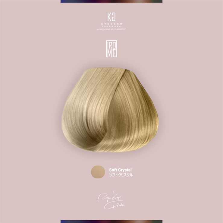 KYOGOKU IROME ソフトクリスタル 100g イロミー ヘアカラー ブリーチオンカラー 医薬部外品 1剤 ハイトーン おしゃれ染め