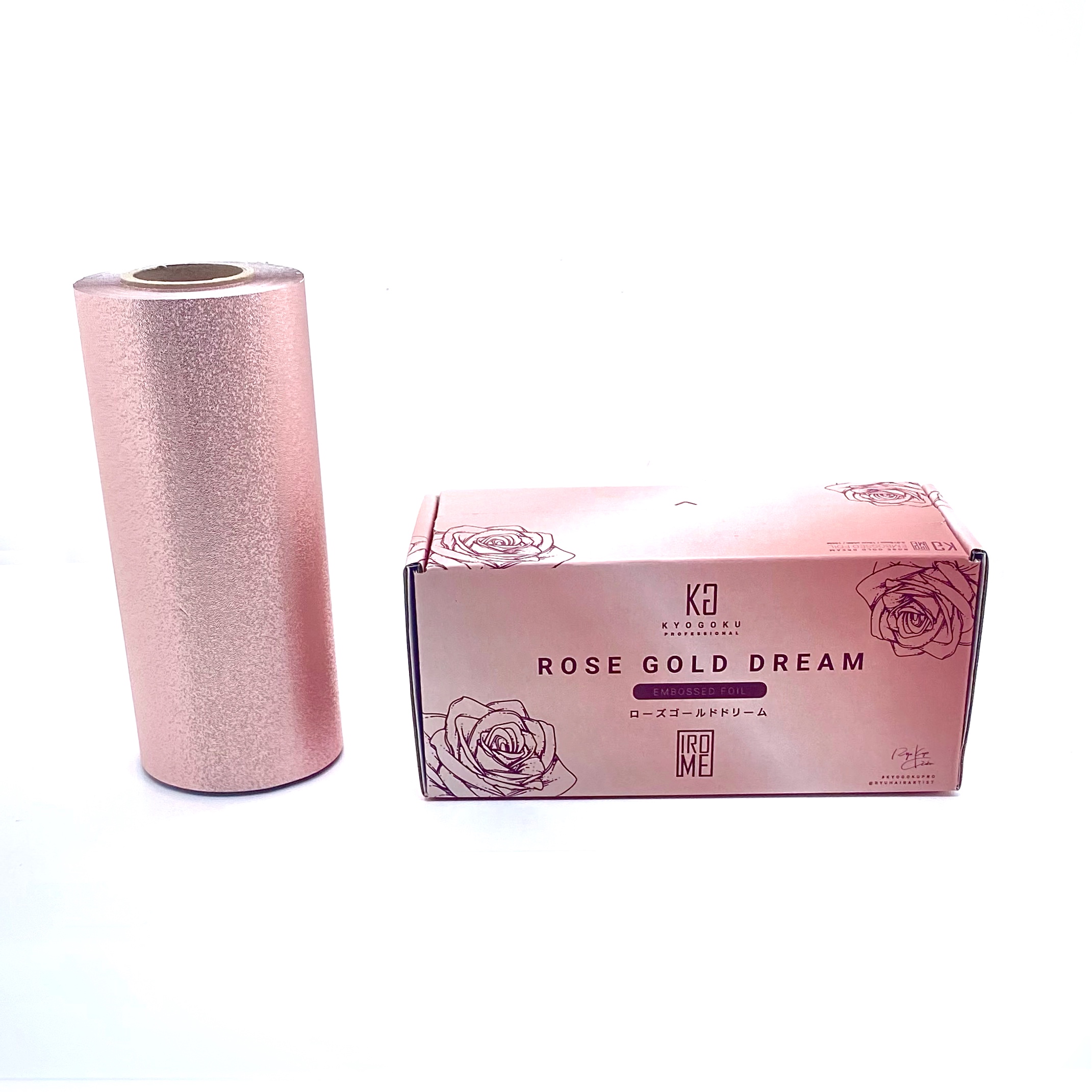 ※仕入れ※KYOGOKU IROME ローズゴールド エンボスホイル　100m