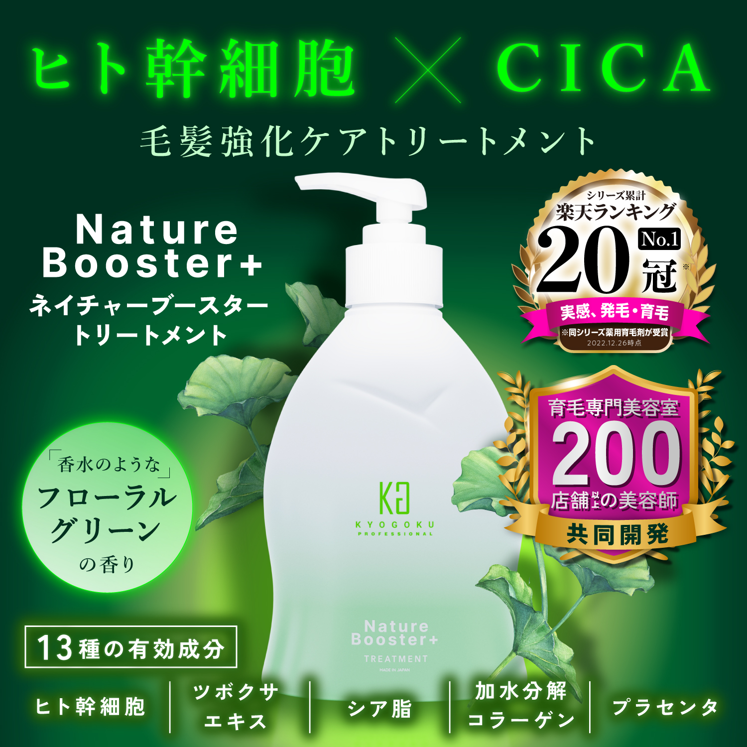 KYOGOKU ネイチャーブースター+トリートメント