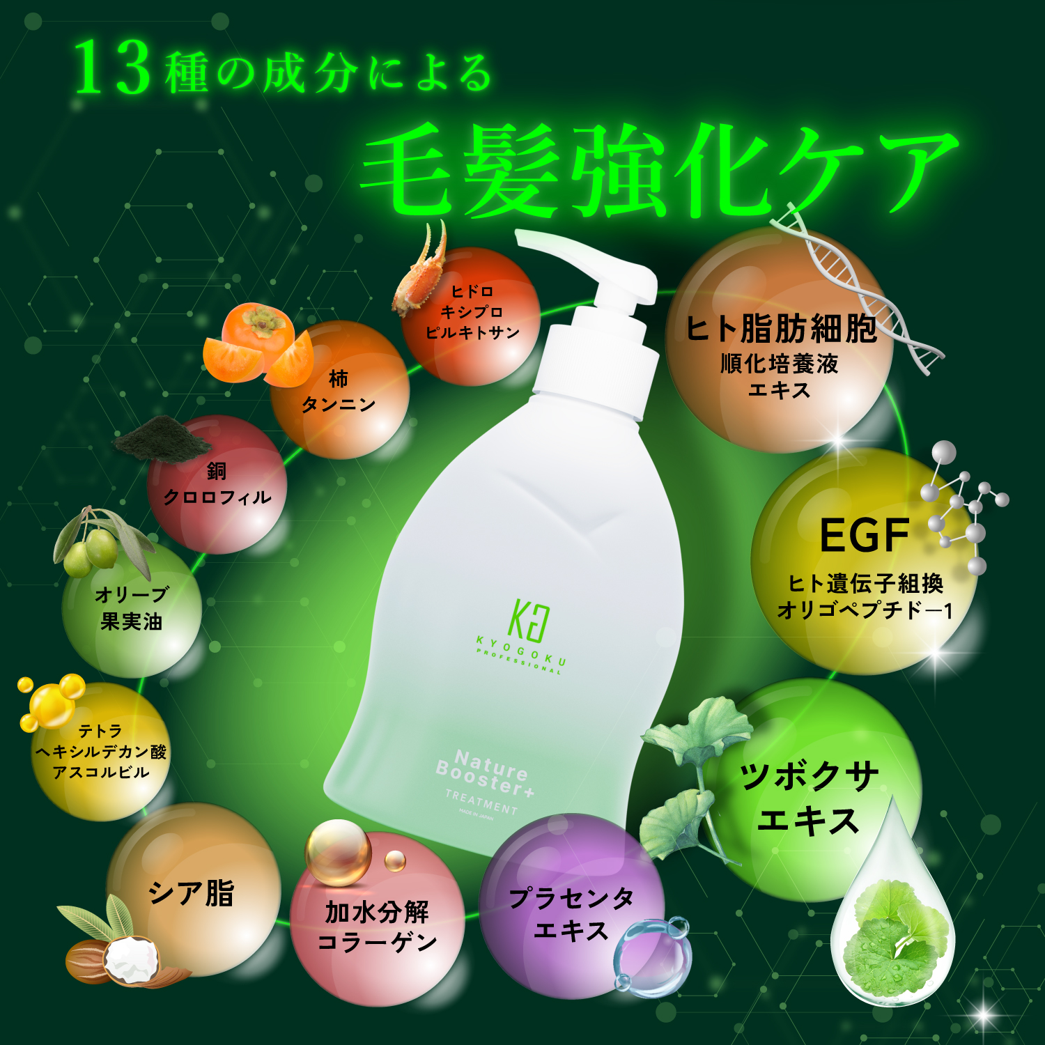 KYOGOKU ネイチャーブースター+トリートメント