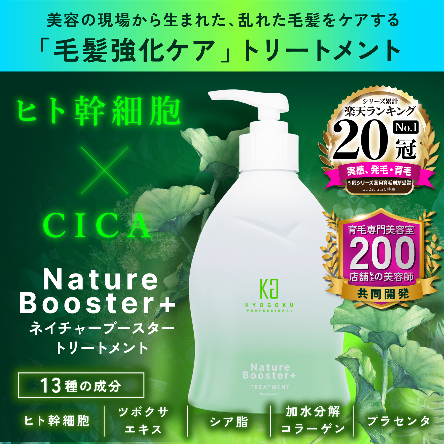 KYOGOKU ネイチャーブースター+トリートメント