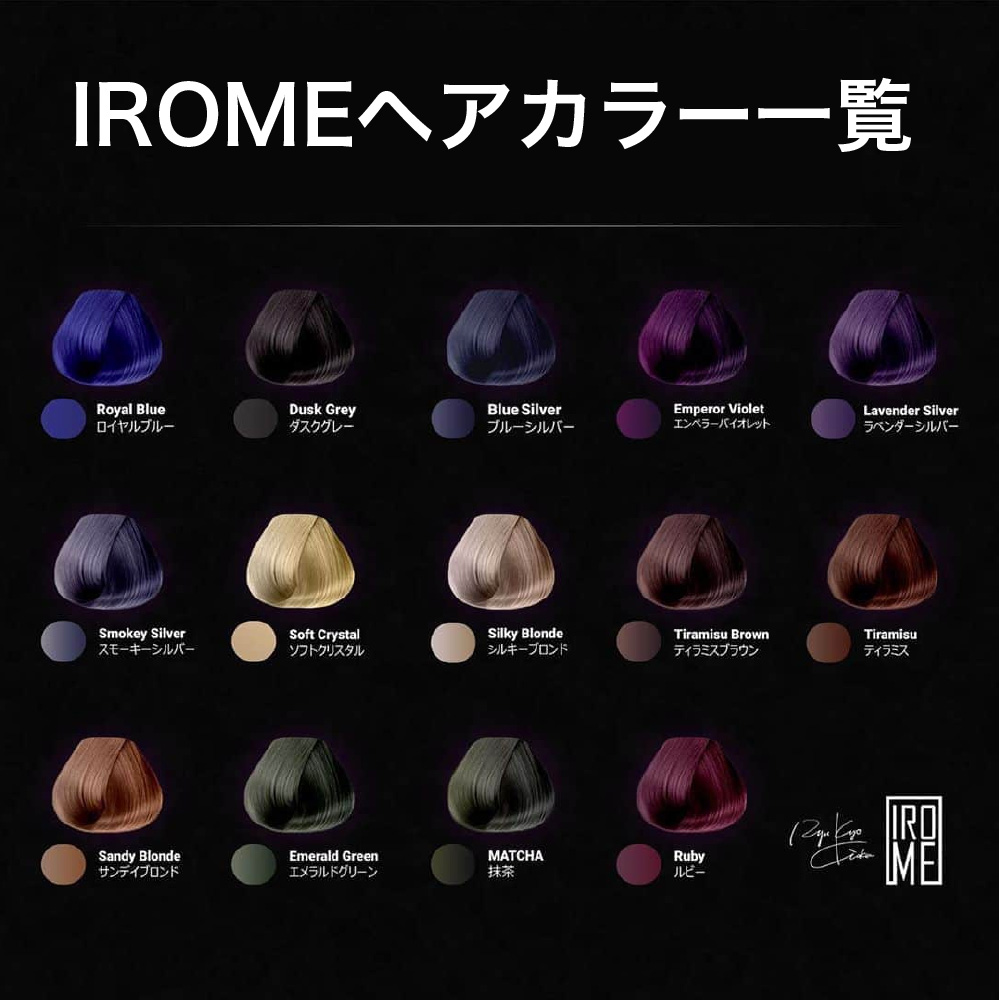 KYOGOKU IROME ダスクグレー 100g イロミー ヘアカラー ブリーチオンカラー 医薬部外品 1剤 ハイトーン おしゃれ染め
