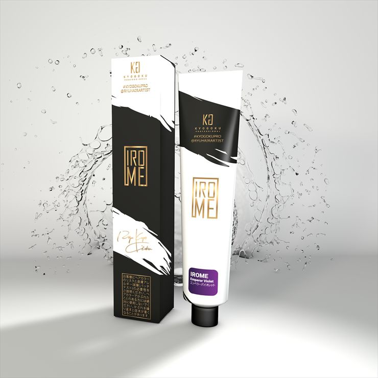 KYOGOKU IROME エンペラーバイオレット 100g イロミー ヘアカラー ブリーチオンカラー 医薬部外品 1剤 ハイトーン おしゃれ染め